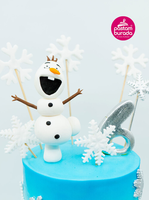 Elsa ve Olaf Butik Pasta