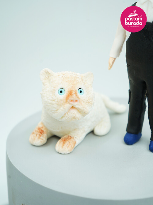 Erkek Çocuk Figür ve Balon Pasta