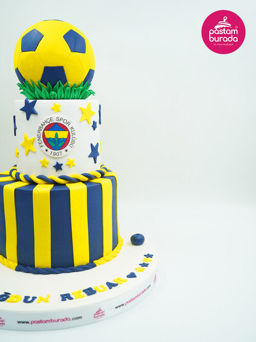 Fenerbahçe Taraftar Konsept Pasta