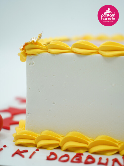 Galatasaray Temalı Resimli Pasta