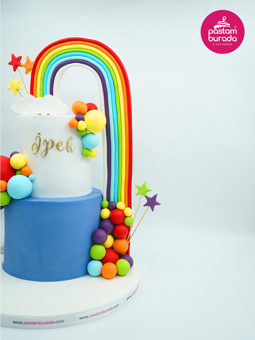 Gökkuşağı Detaylı Konsept Pasta
