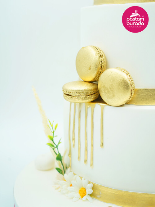 Gold Makaron Detaylı Pasta
