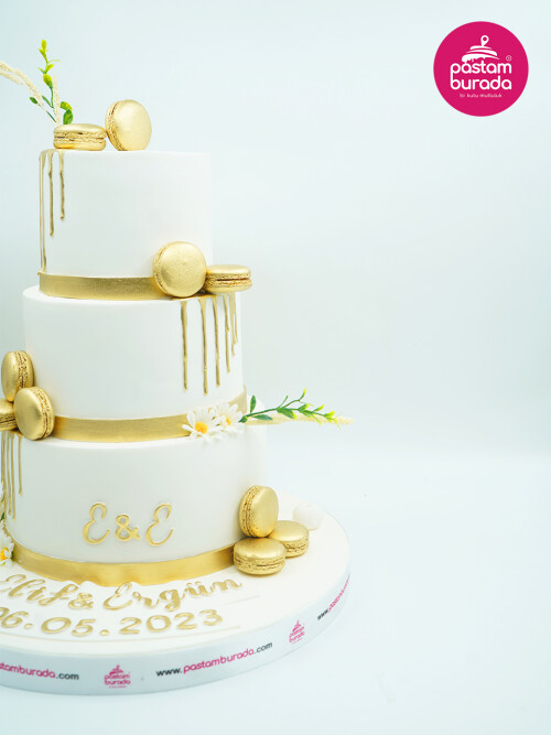 Gold Makaron Detaylı Pasta