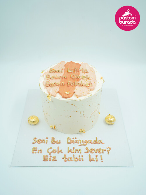 Gold Süslemeli Naked Pasta