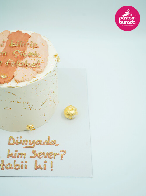 Gold Süslemeli Naked Pasta