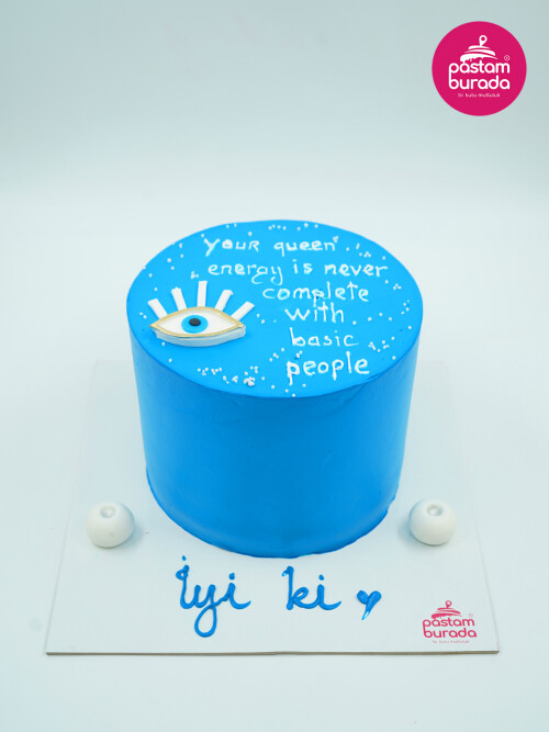 Göz Detaylı Naked Sıvama Pasta