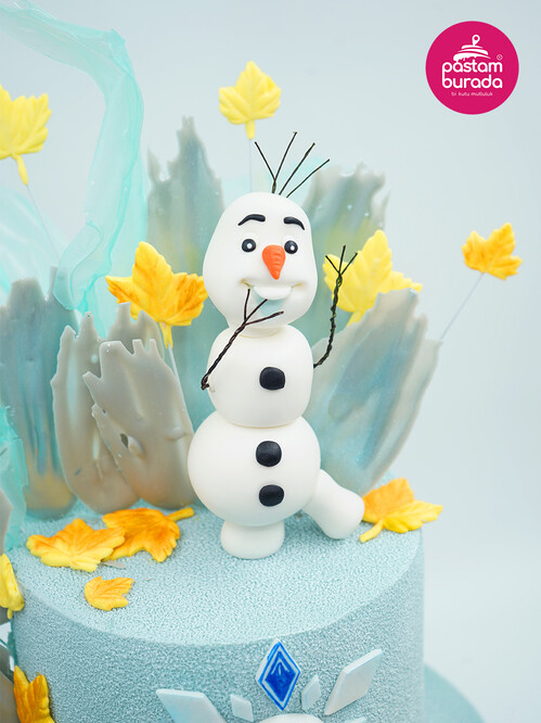 Karlar Ülkesi Konsept Pasta