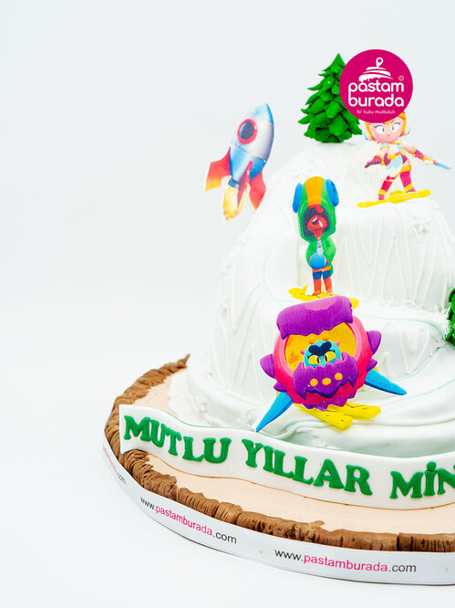 Kaykay Temalı Roket Pasta