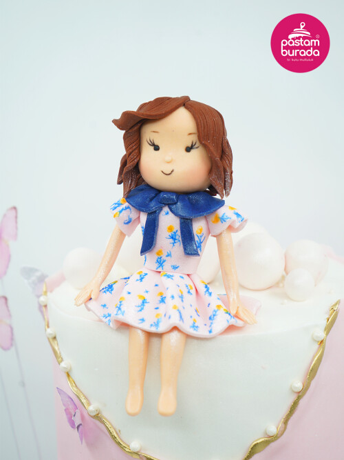 Kelebek Detaylı Konsept Pasta