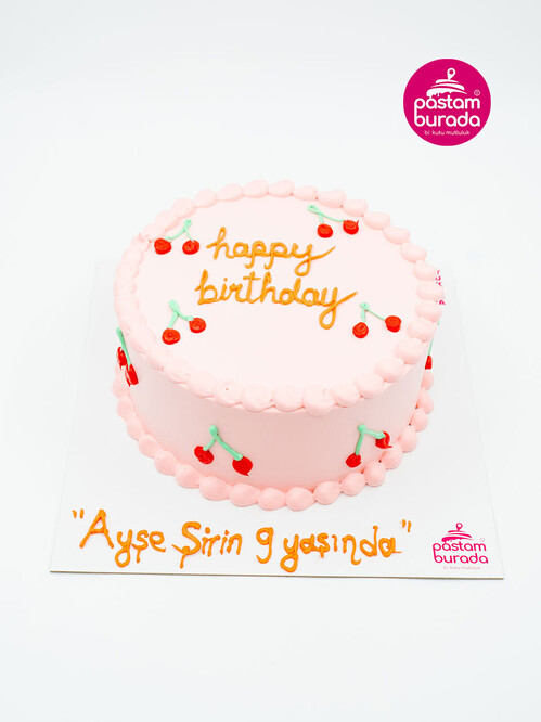 Kiraz Süslemeli Naked Pasta