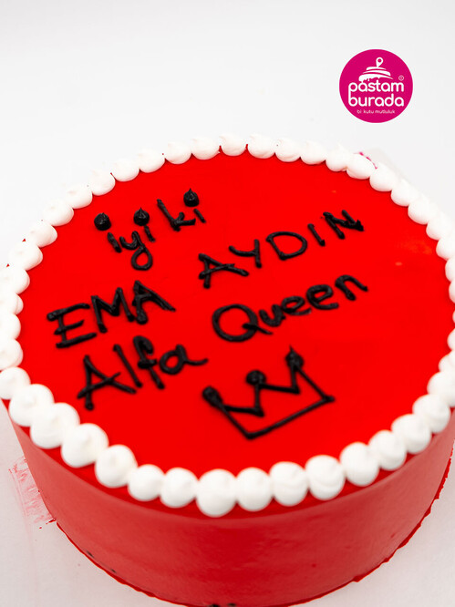 Kırmızı Naked Sıvama Pasta