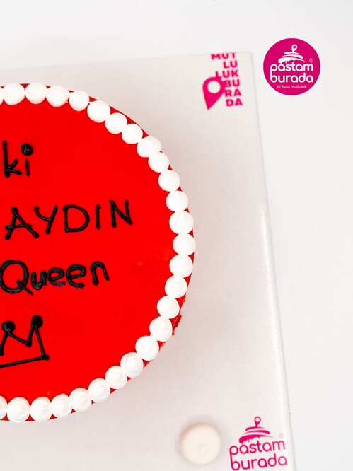 Kırmızı Naked Sıvama Pasta