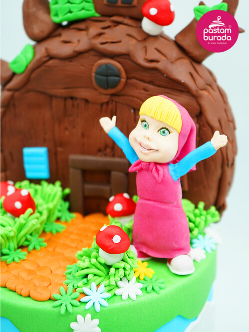 Koca Ayı ve Maşa Pasta