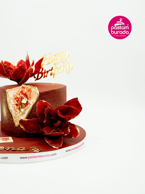 Kristal Model Tasarım Pasta