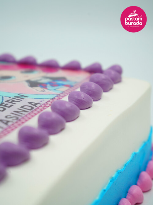 Lol Bebek Resimli Pasta