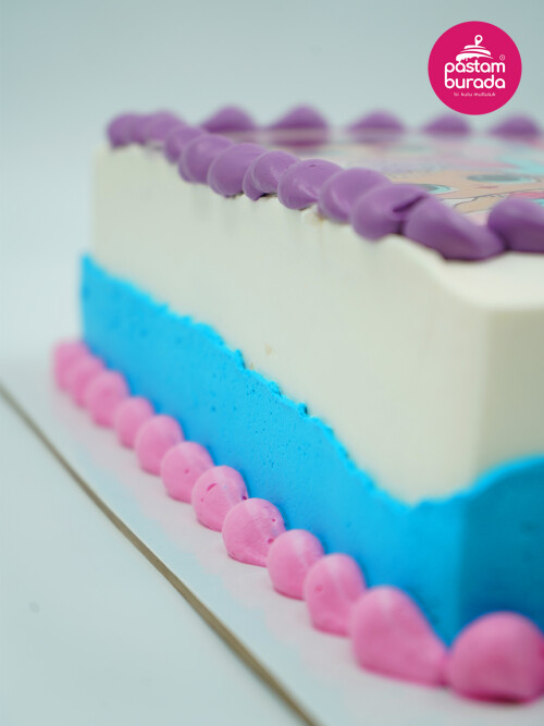 Lol Bebek Resimli Pasta