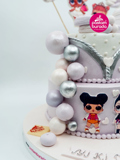 Lol Bebek Tasarım Pasta