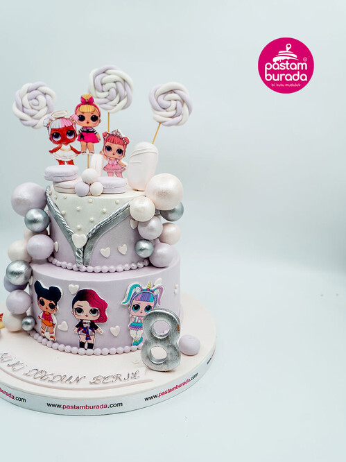 Lol Bebek Tasarım Pasta