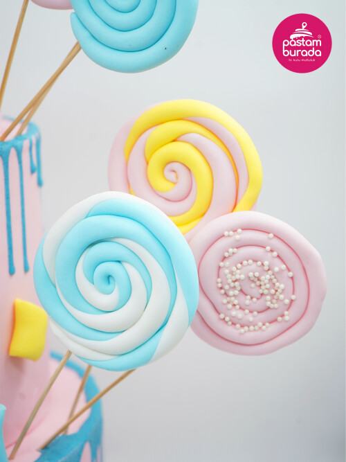 Lol Bebek Tasarım Pasta