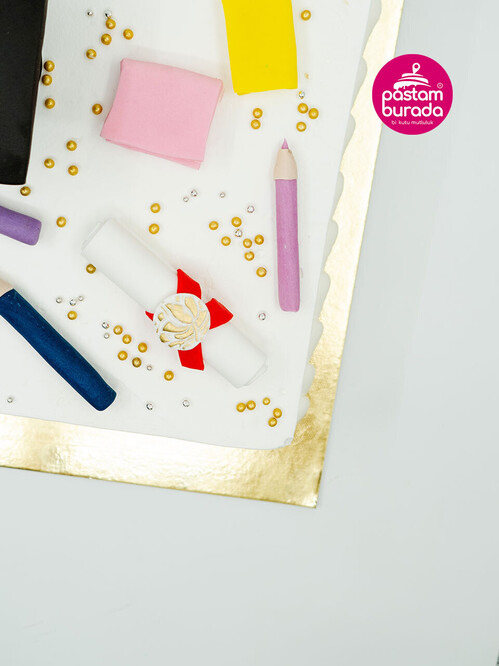 Mezniyet Temalı Tasarım Pasta