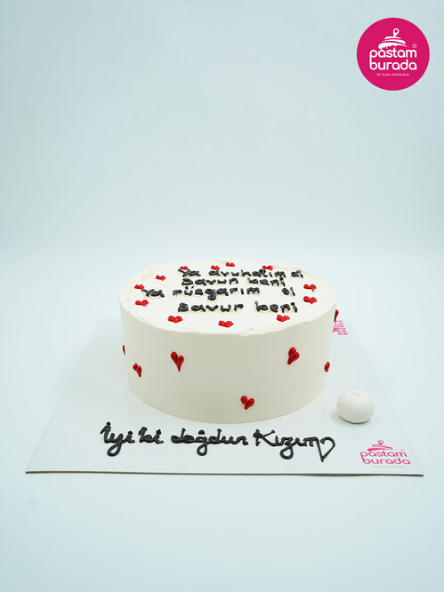 Minik Kalp Süslemeli Naked Pasta