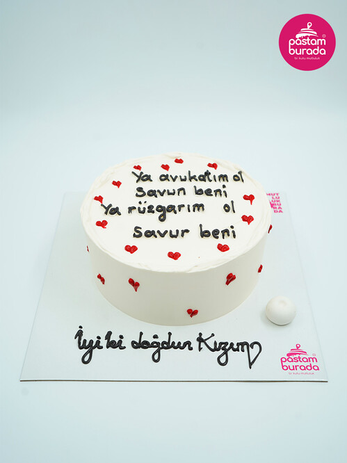 Minik Kalp Süslemeli Naked Pasta