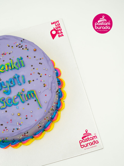 Mor Naked Sıvama Pasta