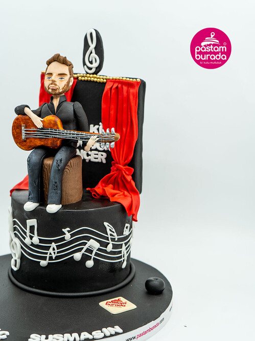 Müzik Sanatçısı Konsept Pasta