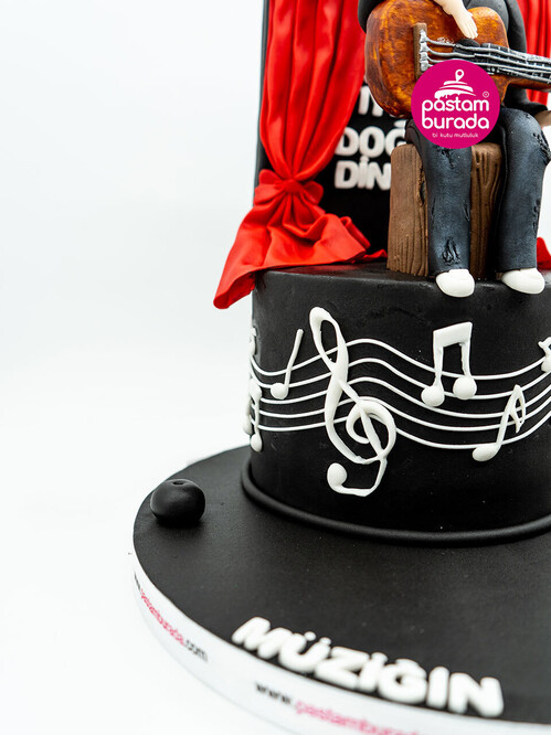Müzik Sanatçısı Konsept Pasta