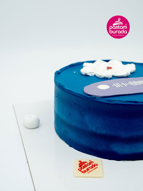 Müzik Temalı Sıvama Pasta