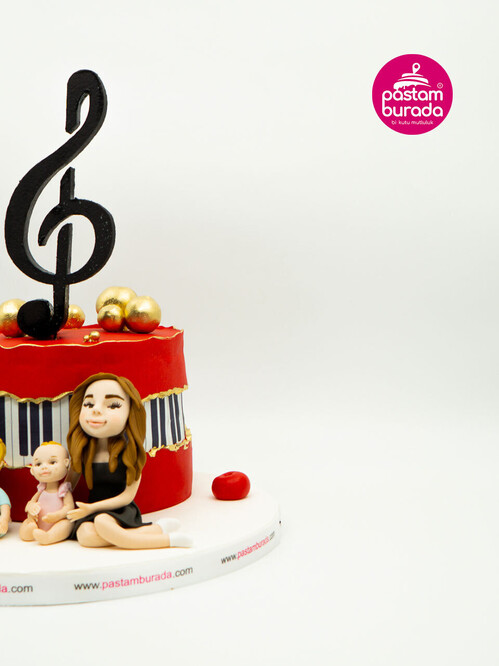 Müzik ve Figür Butik Pasta