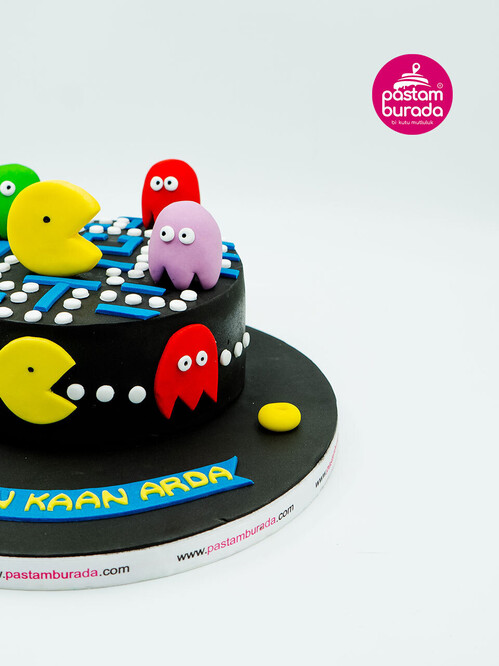 Pacmen Konsept Pasta
