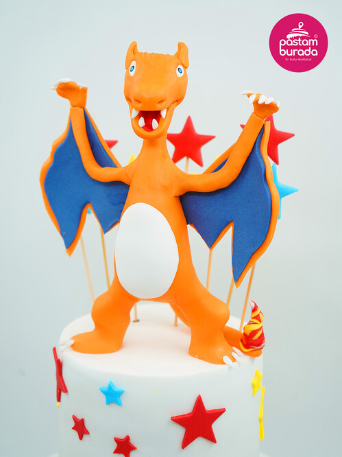 Pokemon Tasarım Pasta
