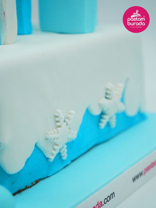 Spiderman ve Elsa Konsept Pasta