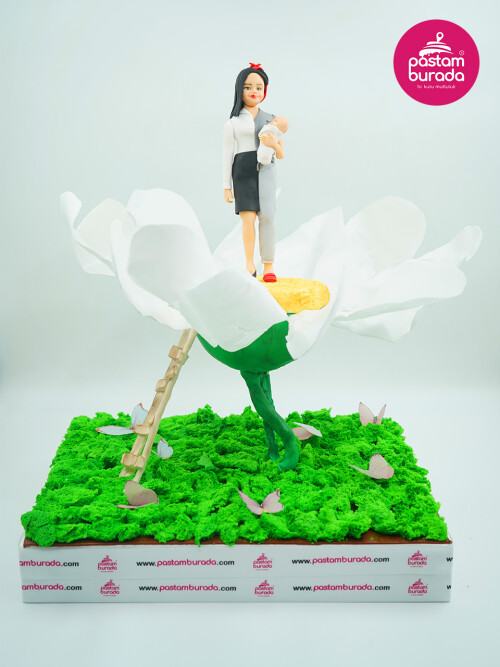 Strong Woman Konsept Pasta