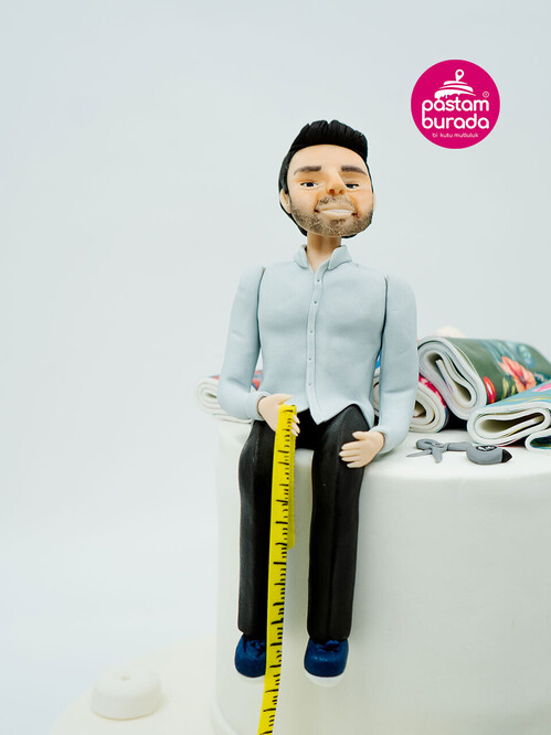 Terzi Temalı Butik Pasta