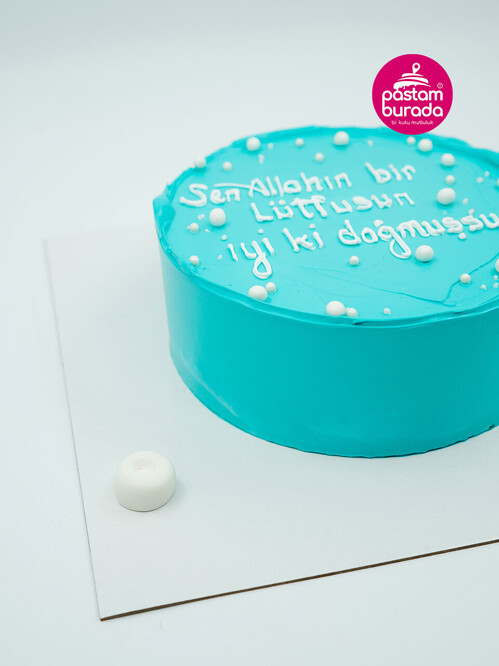 Turkuaz Naked Sıvama Pasta