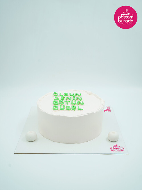 Yeşil Yazılı Naked Pasta