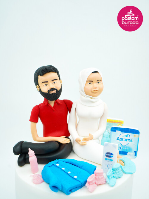 Anne Ve Baba Tasarım Pasta