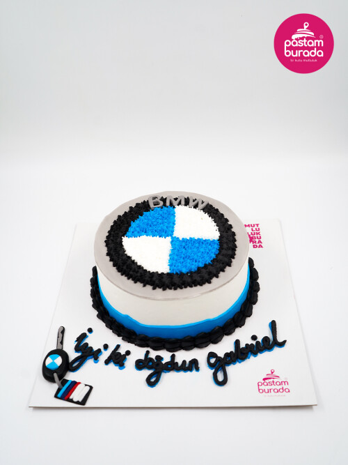 Araba Markası Tasarım Pasta