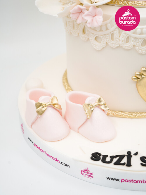 Baby Shower Tasarım Pasta