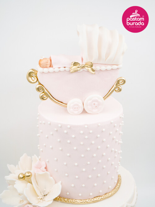 Baby Shower Tasarım Pasta