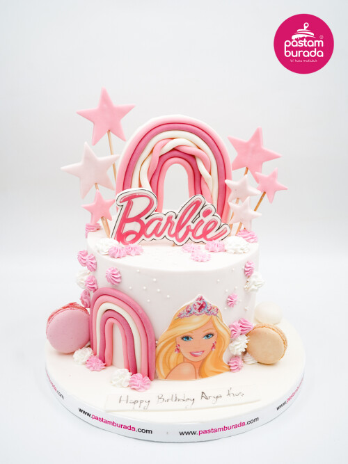 Barbie Tasarım Pasta