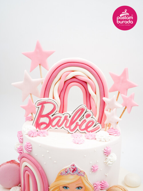 Barbie Tasarım Pasta