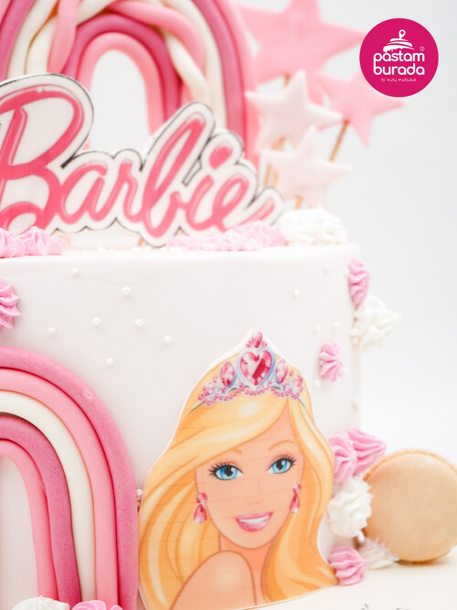 Barbie Tasarım Pasta