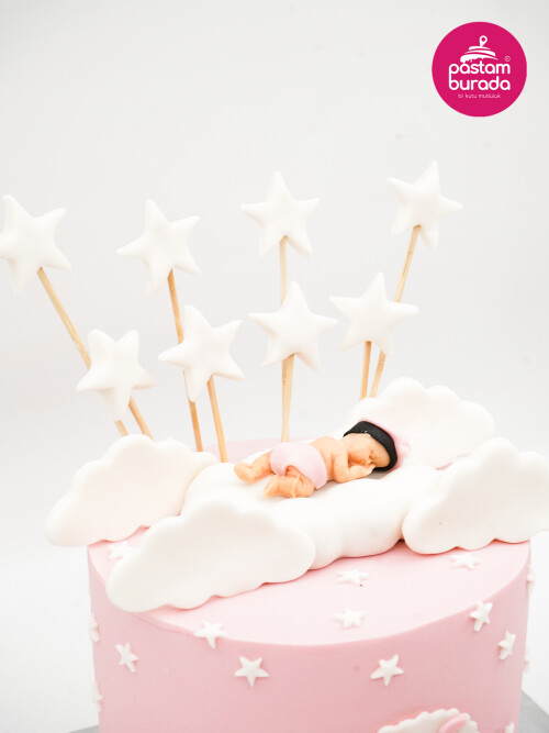 Bebek Detay Tasarım Pasta