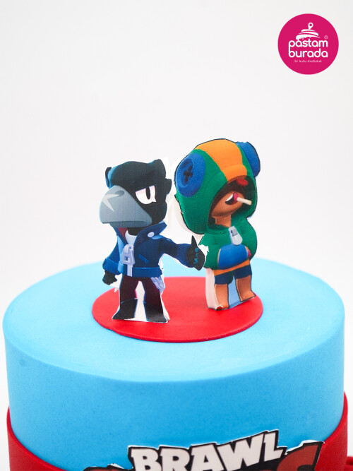 Brawl Stars Tasarım Pasta