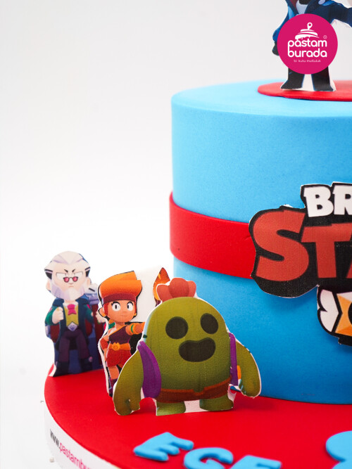 Brawl Stars Tasarım Pasta