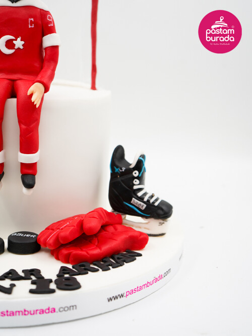 Buz Hokeyi Konsept Pasta