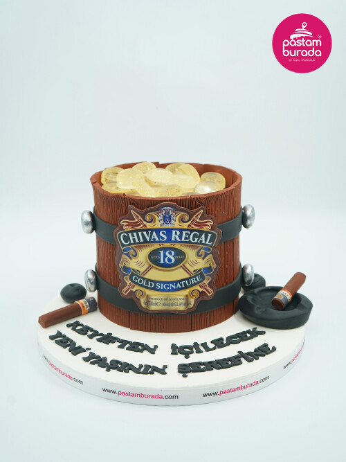 Buz Kovası Tasarım Pasta